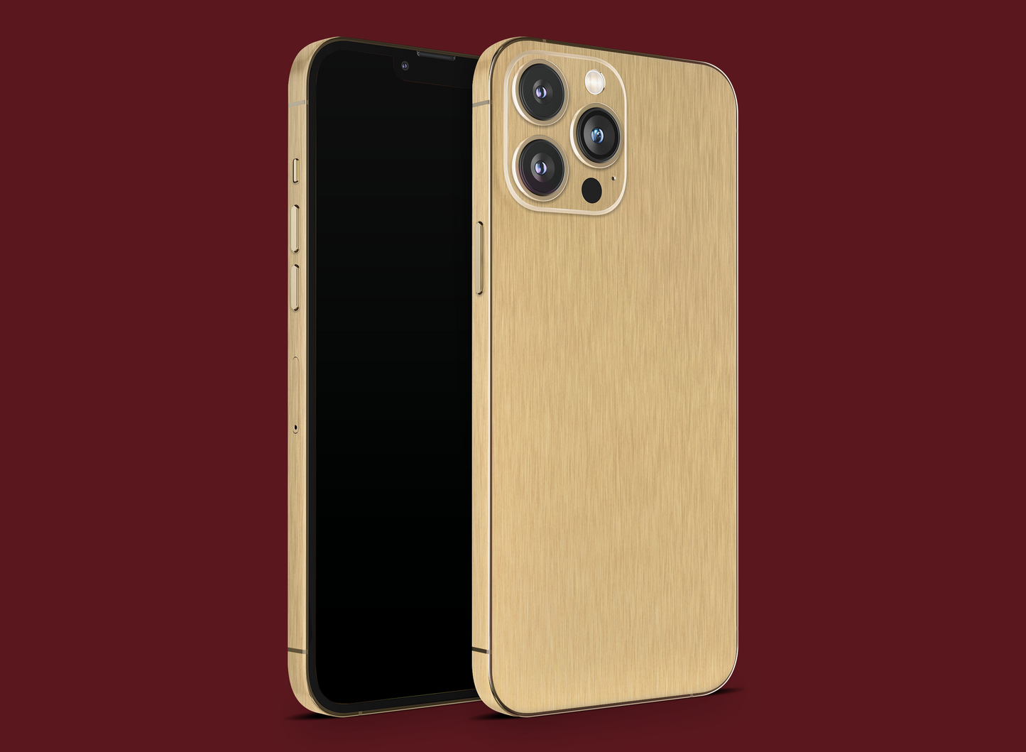 Brushed Gold Textured Skin