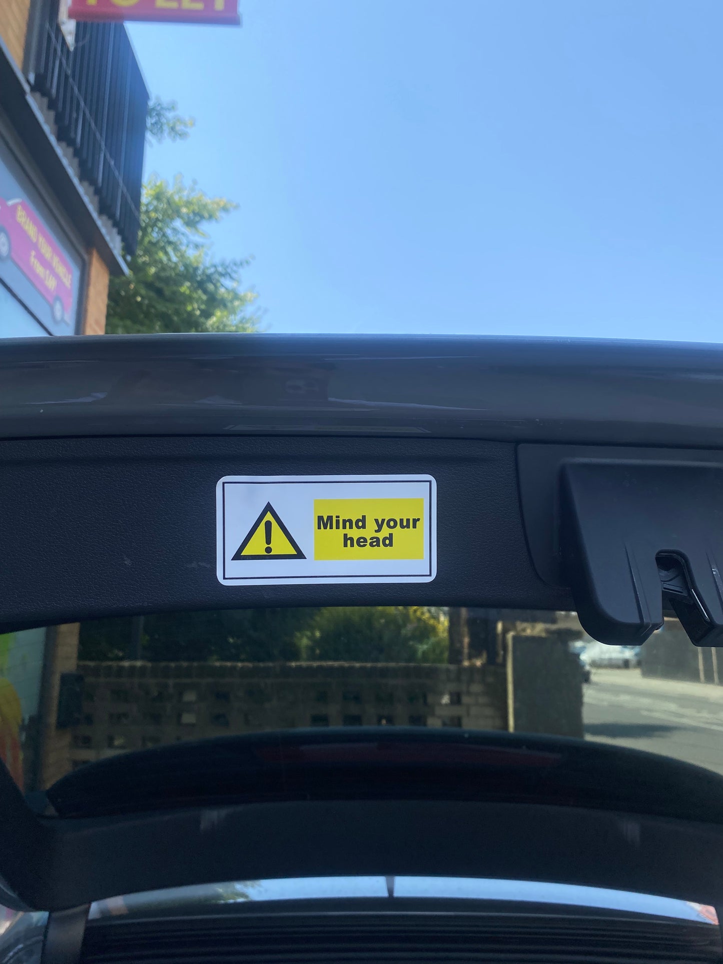 Cab / Taxi / Uber Safety Stickers