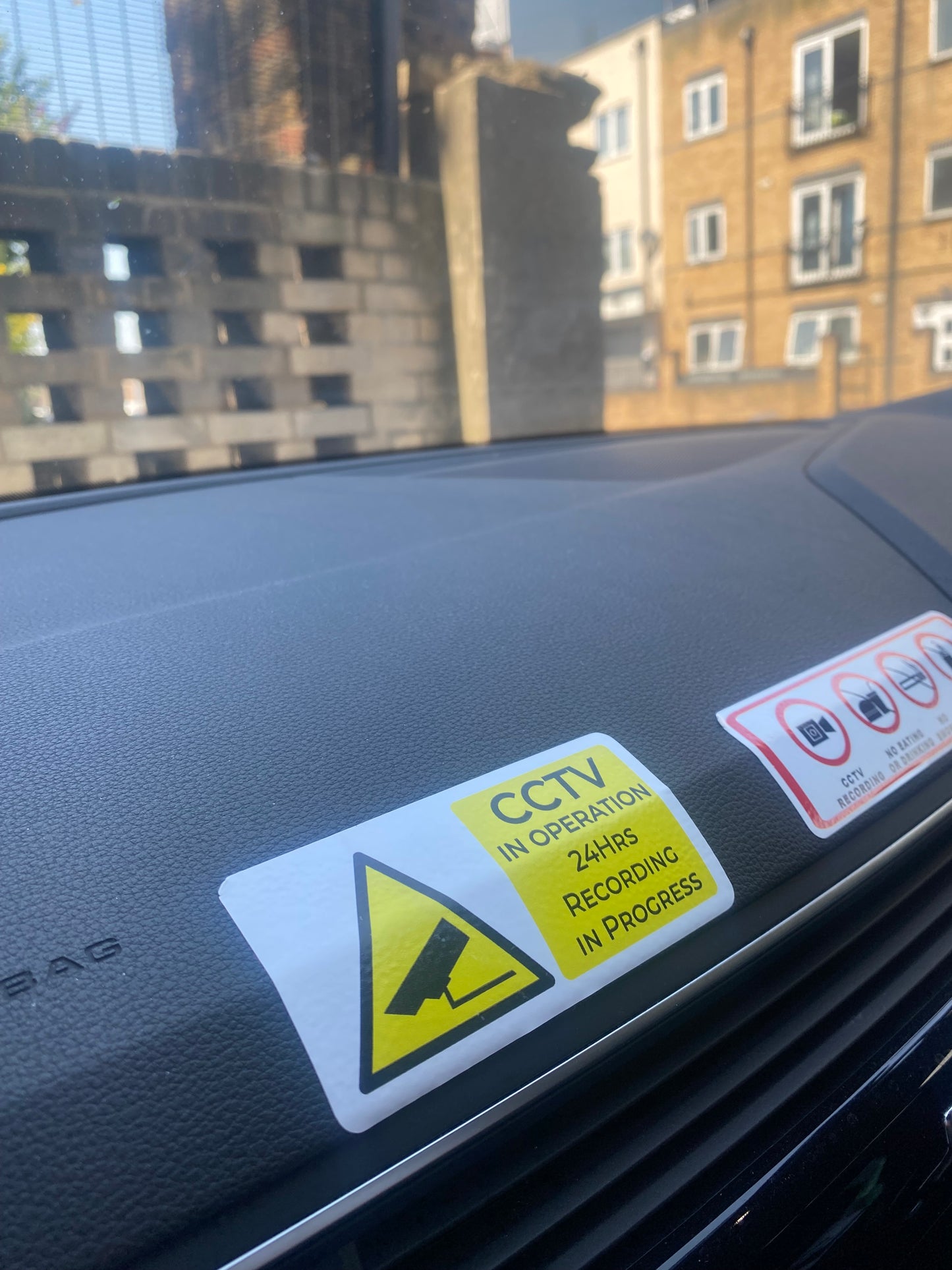 Cab / Taxi / Uber Safety Stickers