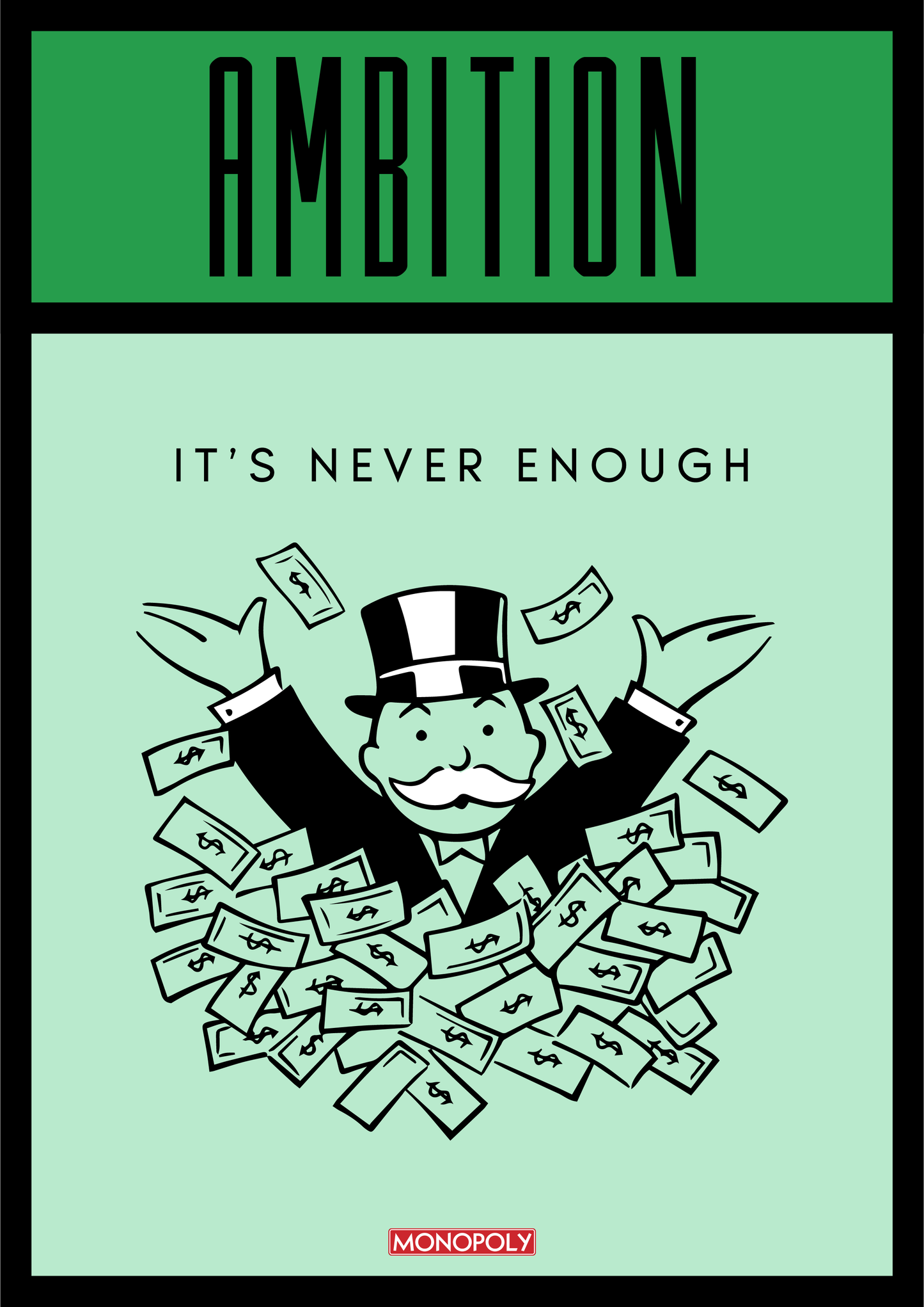 AMBITION | Canvas Print