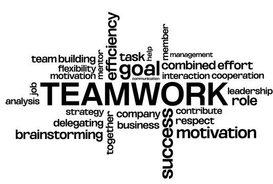 Teamwork | Words Cloud Wall Decal