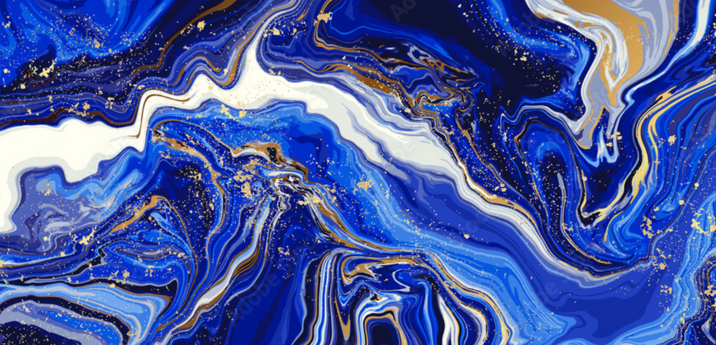 Blue Marbling Skin