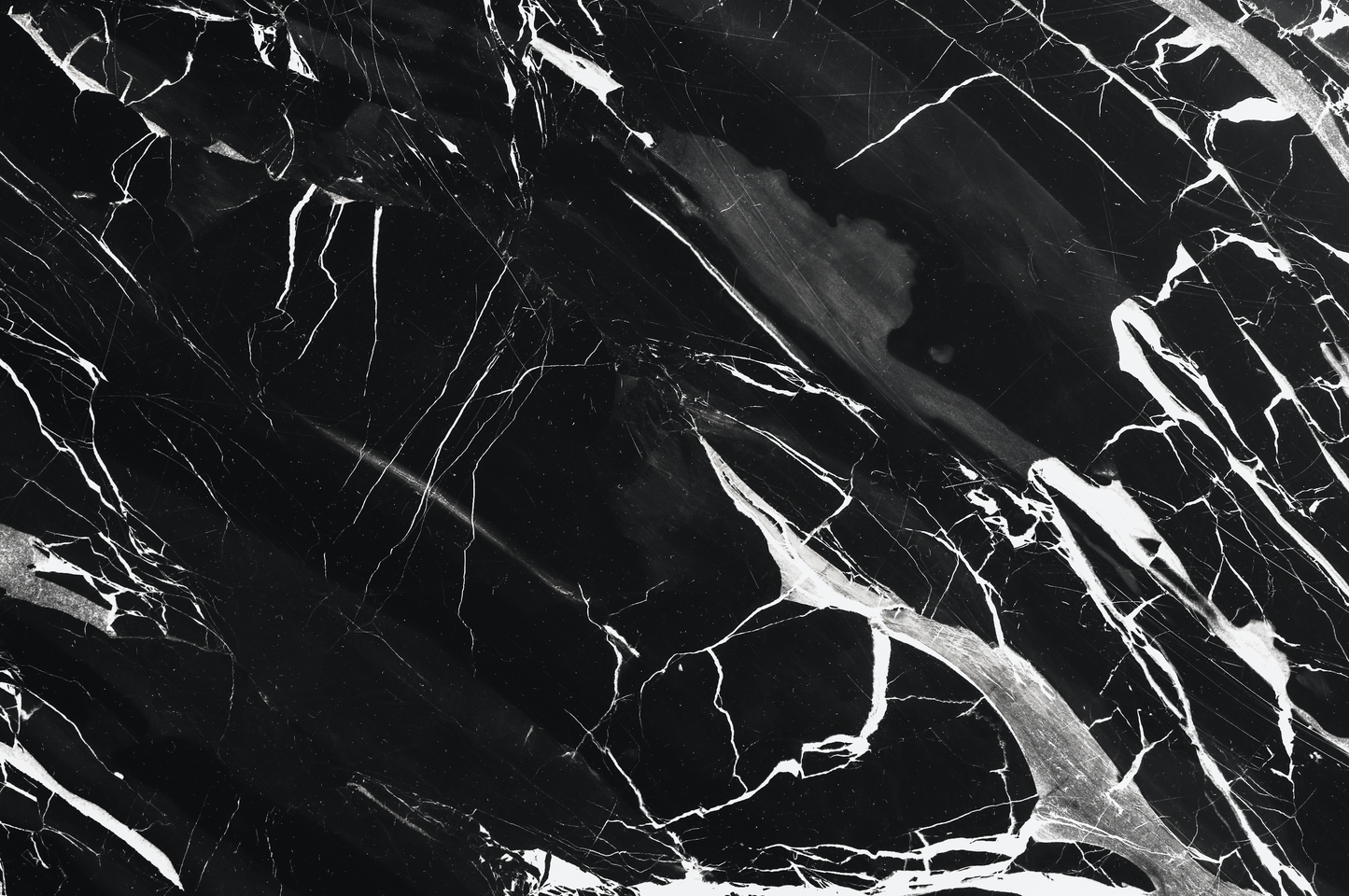 Black Crackled Marble Skin