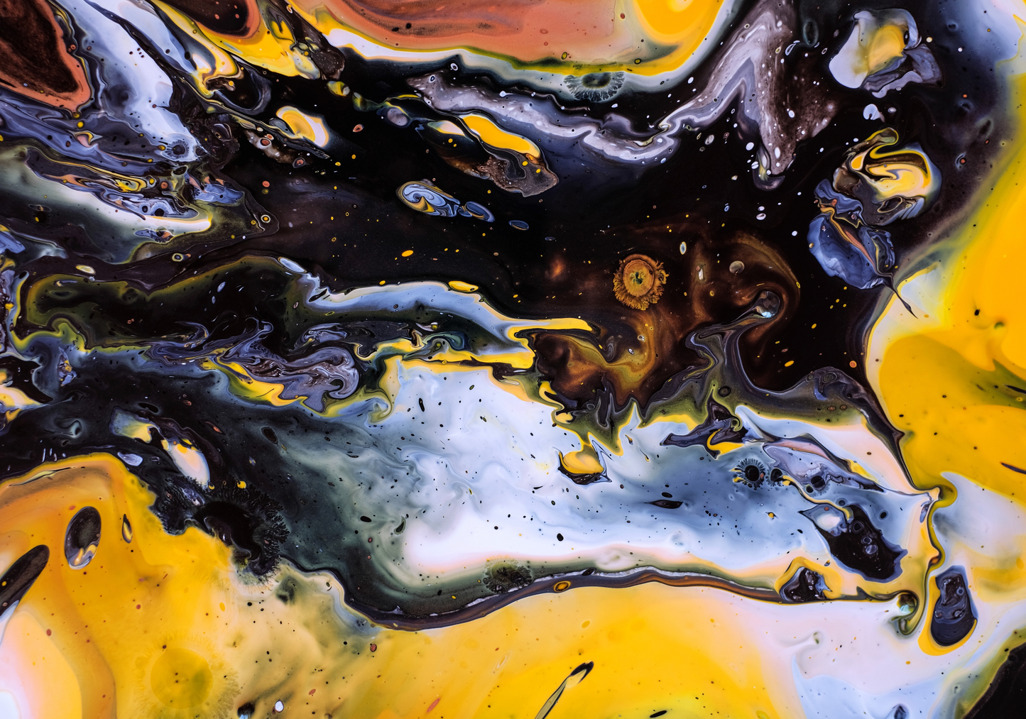 Acrylic Paint Pouring Skin