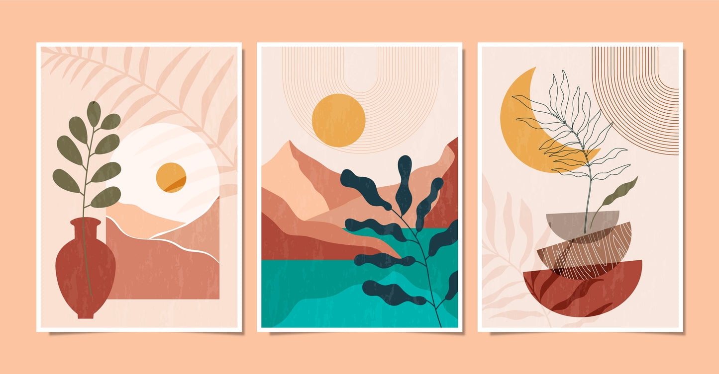 Bohemian Poster Set