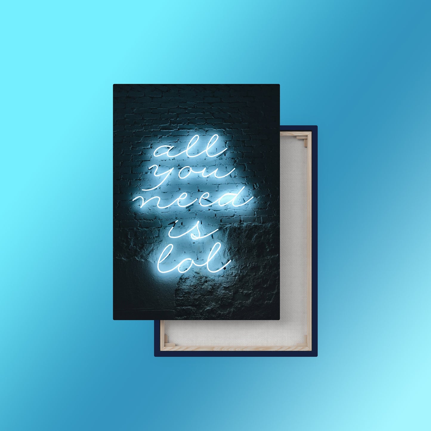 All you need is LOL | Canvas Print