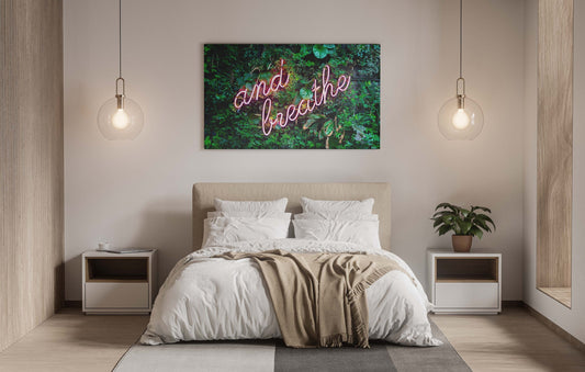 And Breathe | Canvas Print