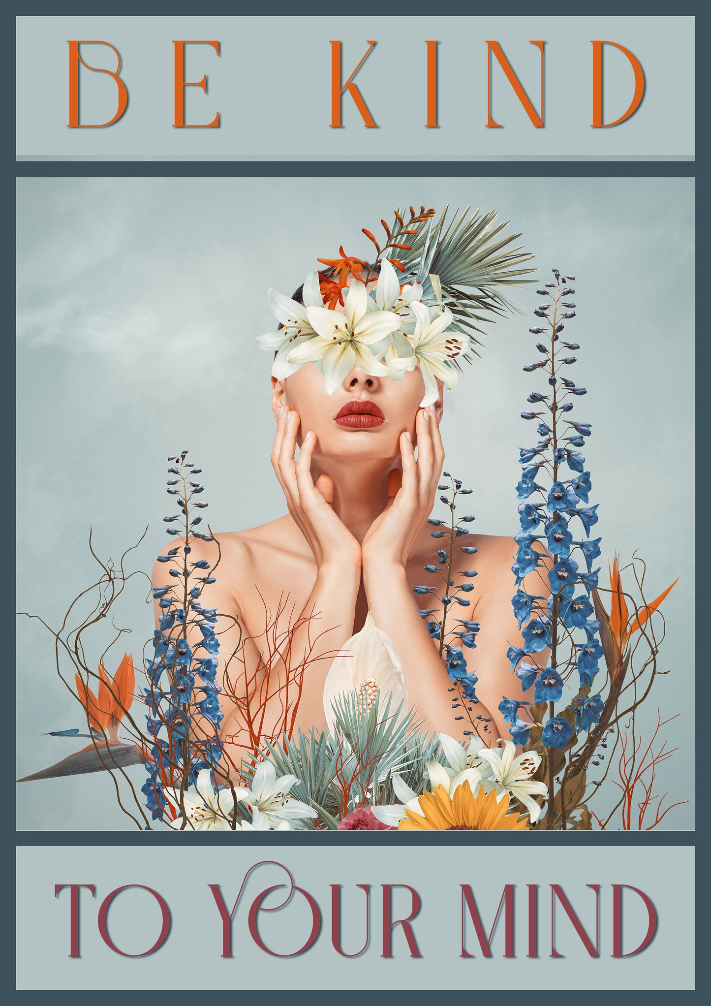 Be Kind To Your Mind | Printed Canvas