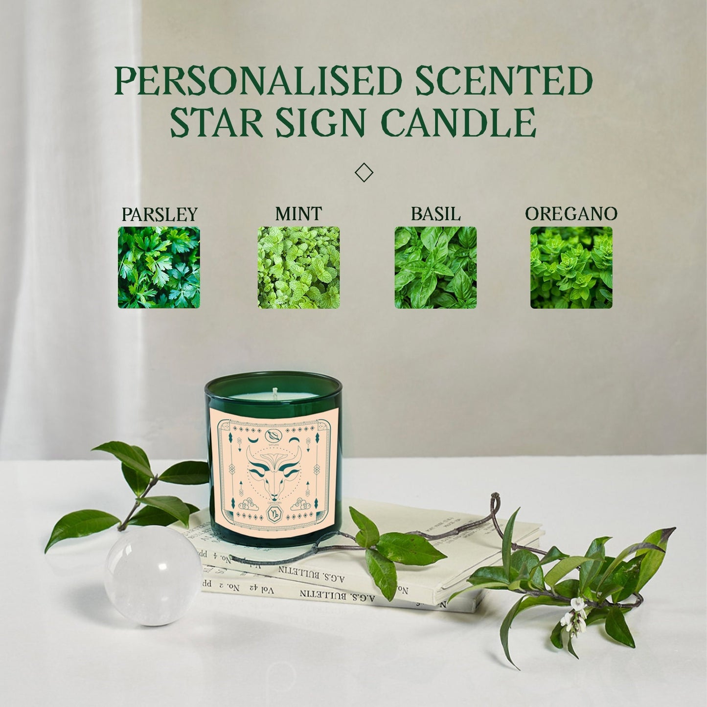 Capricorn Tarot Candle (Pack of Two)
