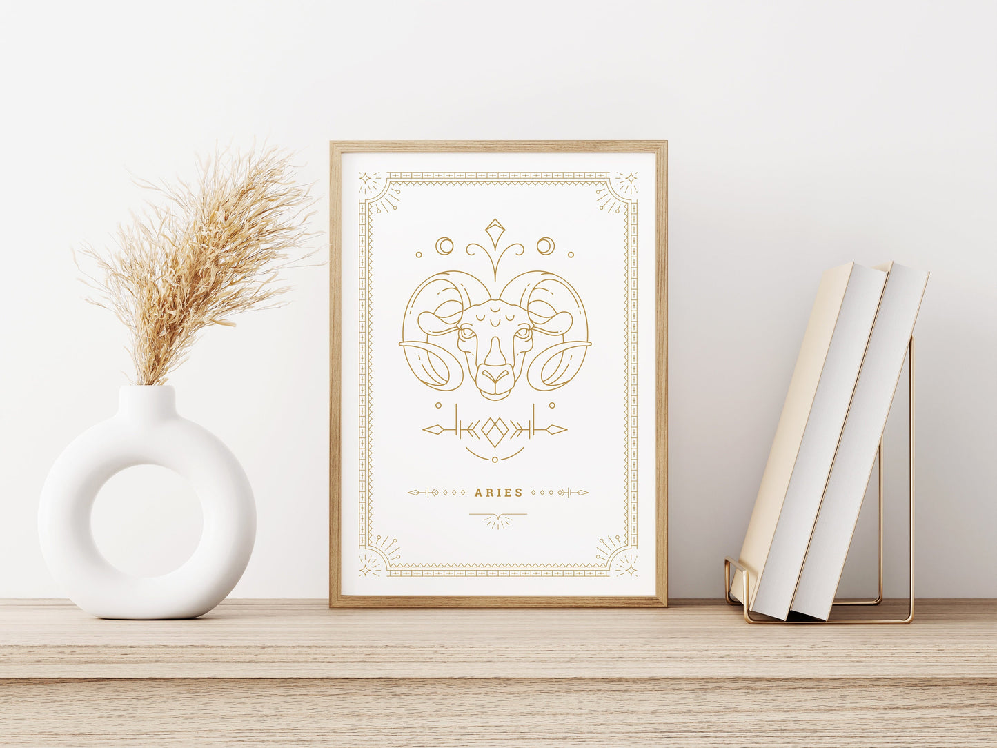 Aries Tarot Card Poster