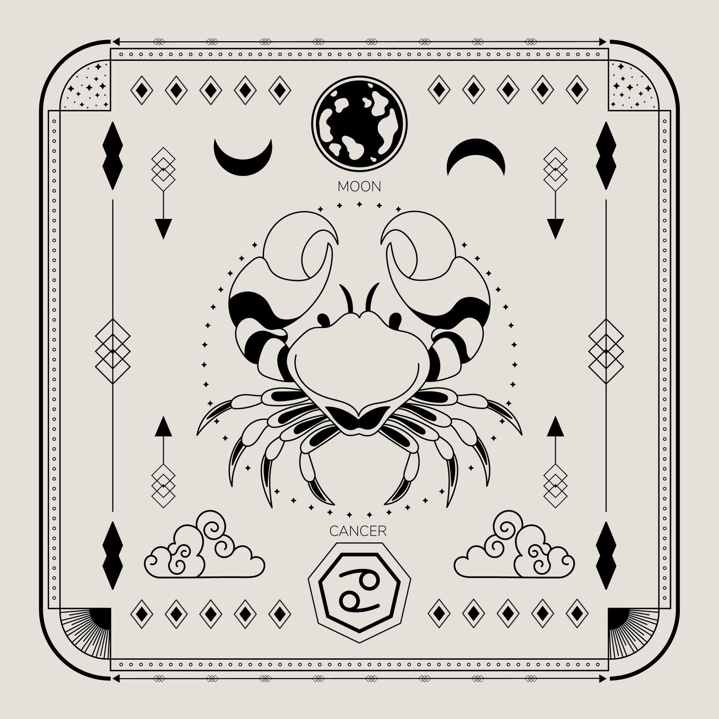 Cancer Tarot Candle (Pack of Two)