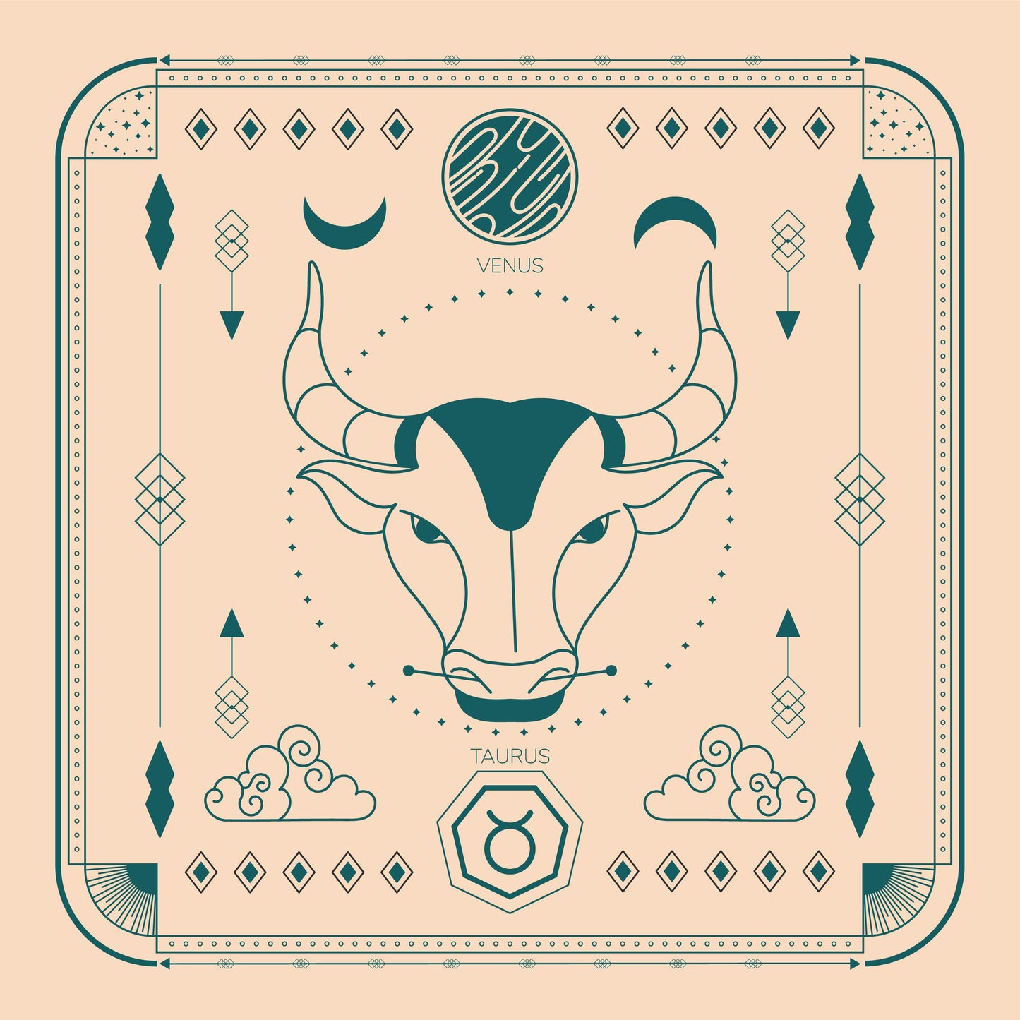 Taurus Tarot Candle (Pack of Two)
