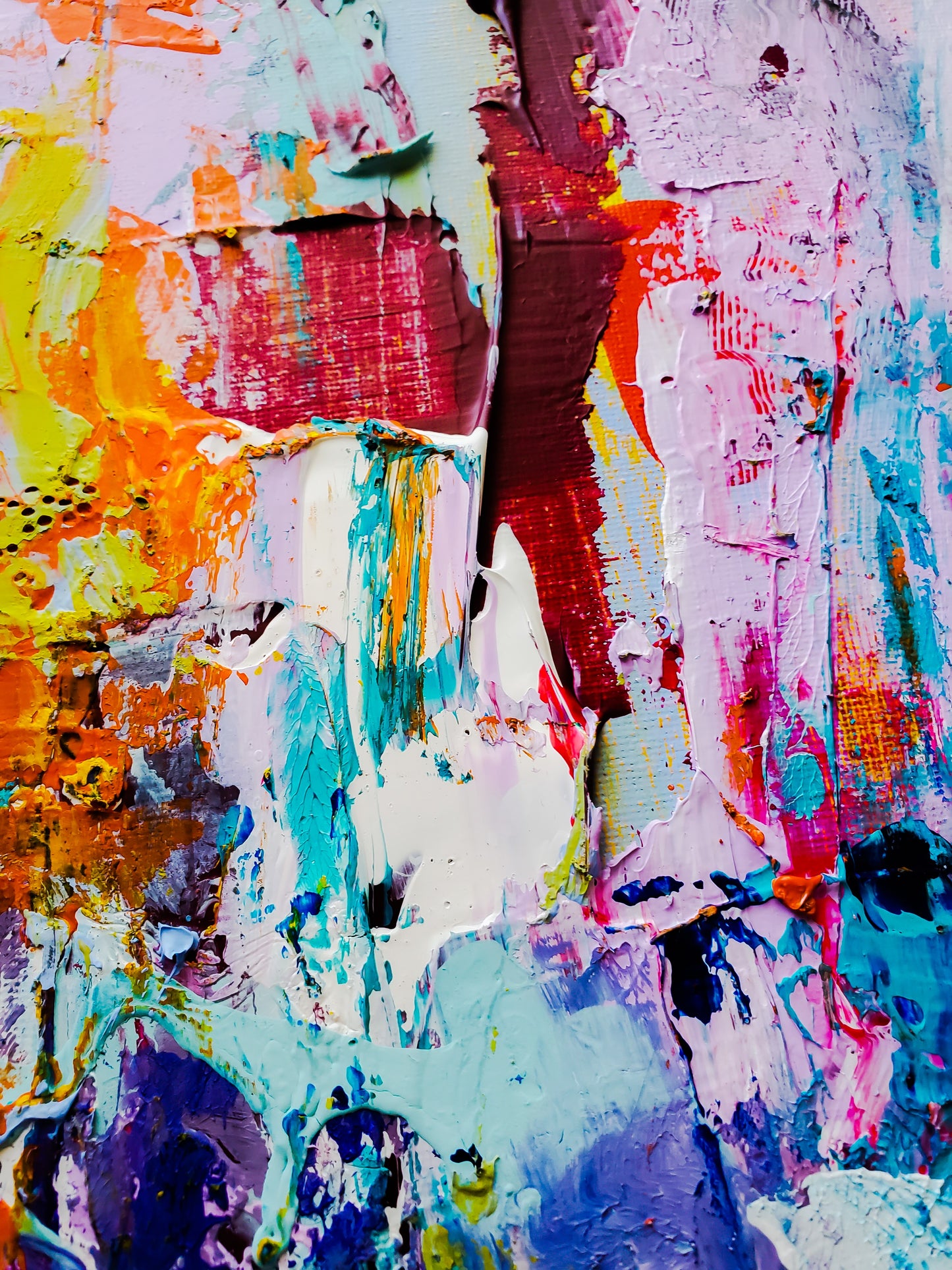 Abstract Painting Poster