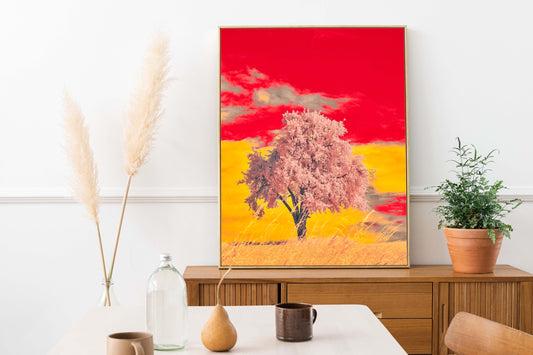 Abstract Infrared Photography Print