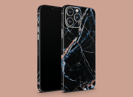 Blue Crackled Marble Skin