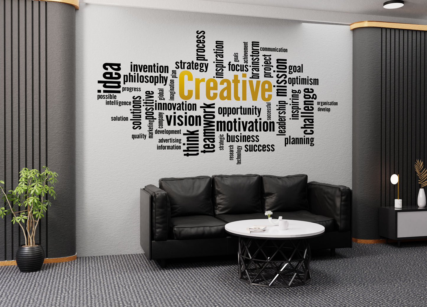 Creative | Words Cloud Wall Decal