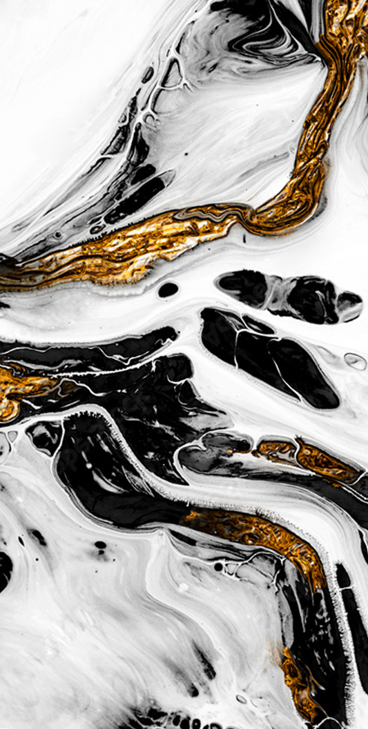 Gold Marbling Skin