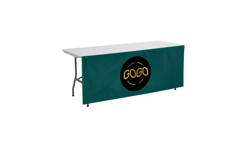 Table Banner With Logo Event Roller Banners Pop Up Banner Printing