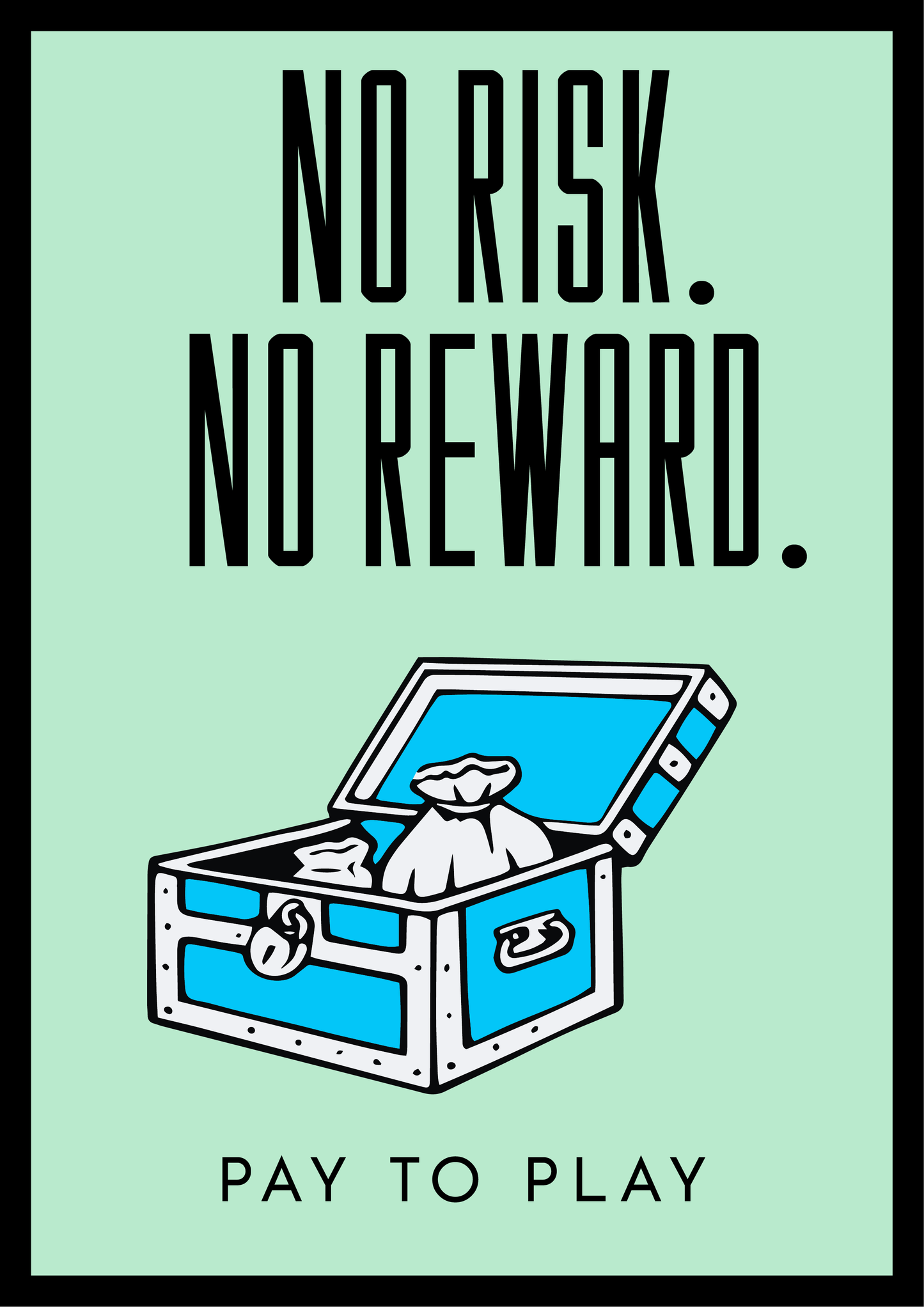 No RISK No REWARDS | Canvas Print