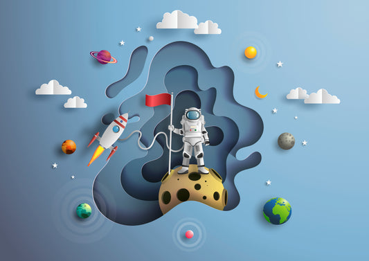 Canvas Print 3D Optical Illusion