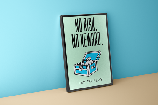 No RISK No REWARDS | Canvas Print