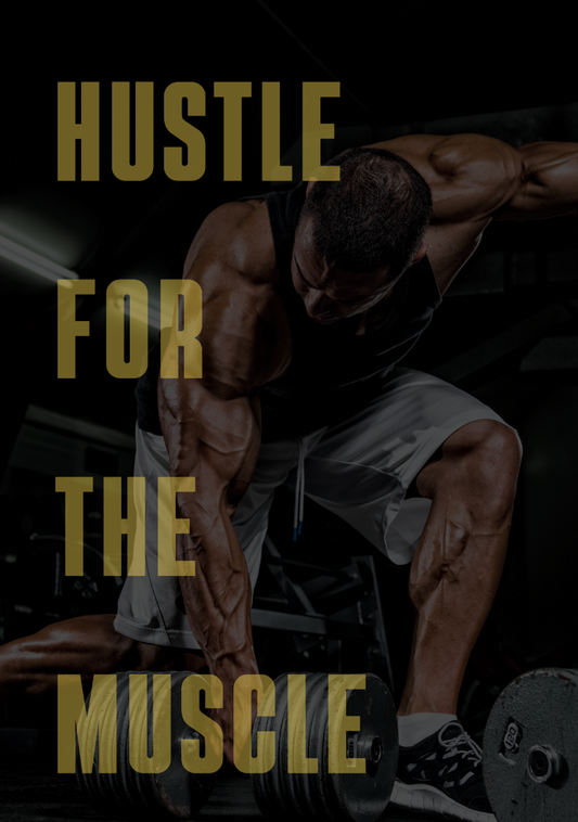 HUSTLE FOR THE MUSCLE Canvas Print
