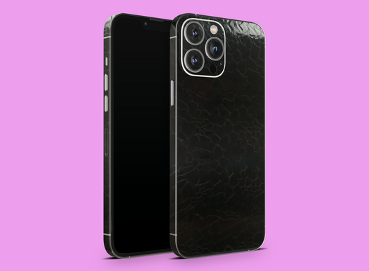 Shiny Black Leather Skin