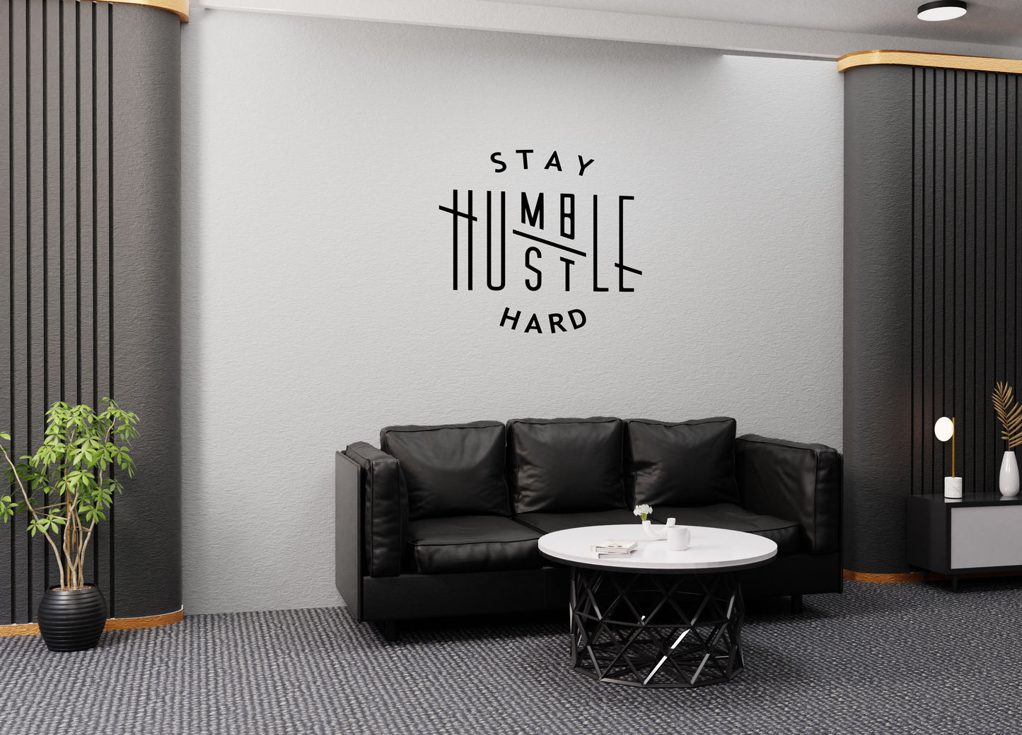 Stay Humble Hustle Hard 2 | Wall Decal