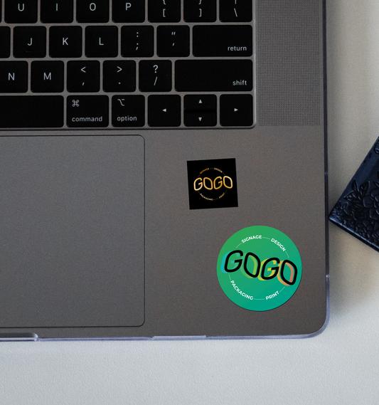 50 CUSTOM Round or Square Stickers