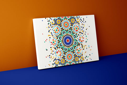 Moroccan Pattern Canvas Print
