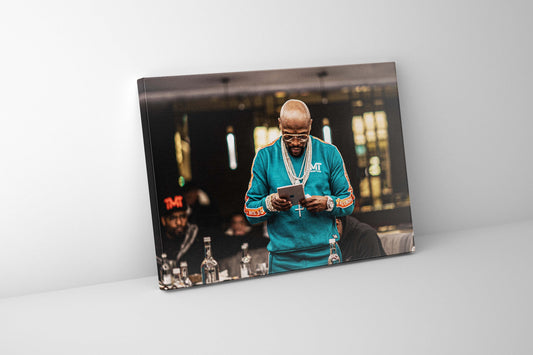 Floyd Mayweather Canvas Print | Rare Photo High Quality