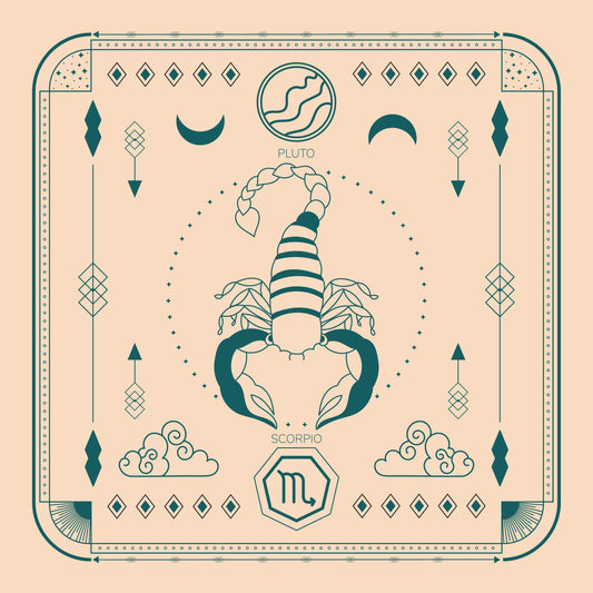 Scorpio Tarot Candle (Pack of Two)