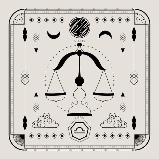 Libra Tarot Candle (Pack of Two)