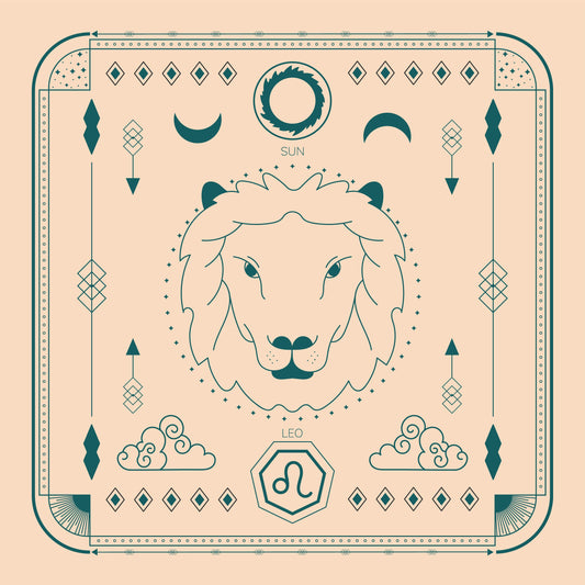 Leo Tarot Candle (Pack of Two)