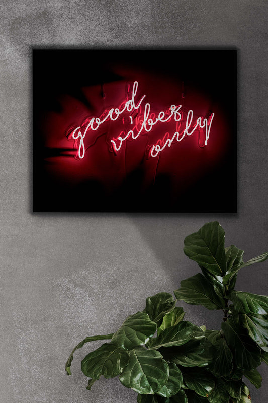 Good Vibes Only | Canvas Print